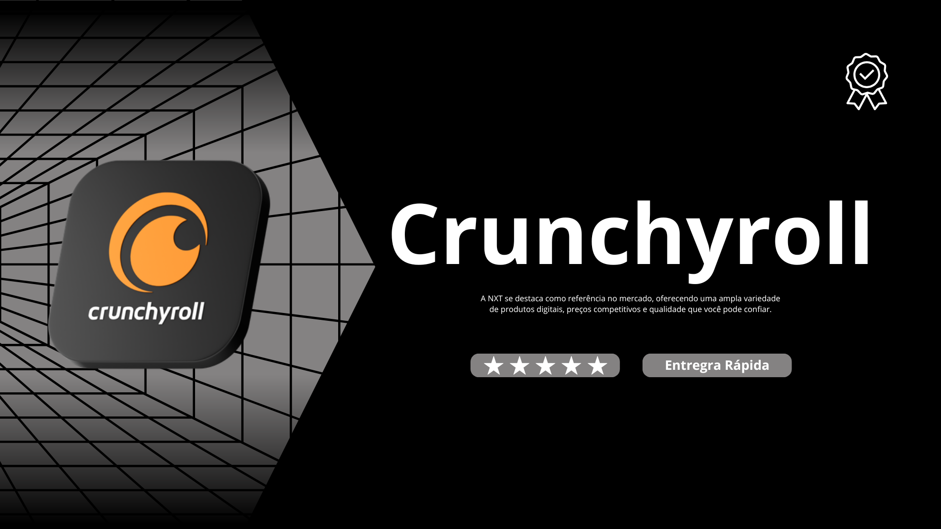 CRUNCHYROLL - PLANO MEGA FAN! - 30 dias